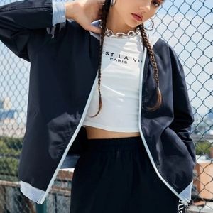 Zip Up Hooded Jacket with Cotton Socks